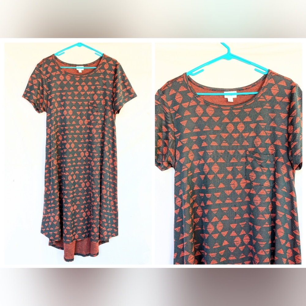 Lularoe Gray Dress Size L